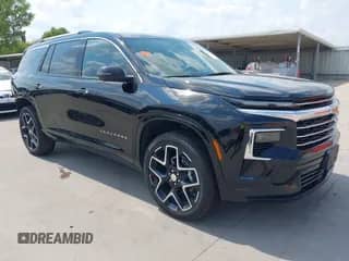 2025 Chevrolet Traverse FWD High Country с VIN 1GNERKRS6SJ174915, выставлен на аукционе IAAI как лот 43087471 с пробегом 4 861 миль миль и . История ставок и продаж доступна на DreamBid. Изображение 1.