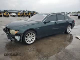 2003 BMW 7 Series 745Li с VIN WBAGN63473DR11860, выставлен на аукционе Copart как лот 54340025 с пробегом Не указан миль и Списание • Salvage title. История ставок и продаж доступна на DreamBid. Изображение 1.