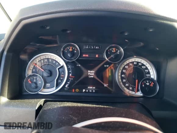 2016 Ram 1500 Lone Star z VIN 1C6RR6LT6GS275075, wystawiony jako Copart lot #71449655 z przebiegiem 97 683 mil mil oraz Szkoda całkowita • Salvage title. Historia ofert i sprzedaży dostępna na DreamBid. Obrazek 9.