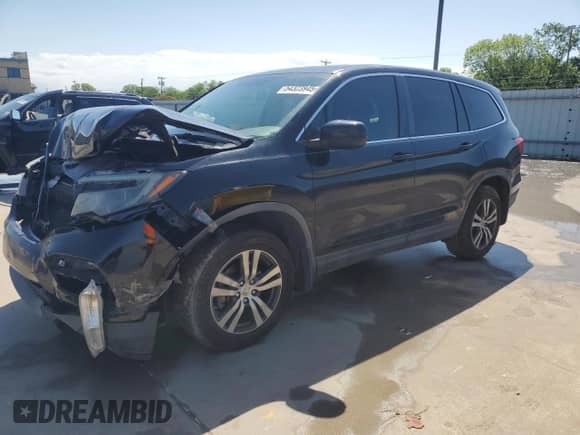 2017 Honda Pilot EX-L with VIN 5FNYF6H88HB054268, listed as a Copart auction lot 54323945 with 141,740 mi miles and Clean title. Bid and sale history available at DreamBid. Image 1.