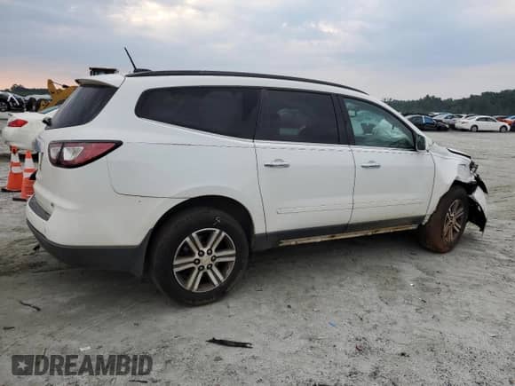 2017 Chevrolet Traverse LT z VIN 1GNKRHKD8HJ126519, wystawiony jako Copart lot #71769375 z przebiegiem 142 573 mil mil oraz Szkoda całkowita • Salvage title. Historia ofert i sprzedaży dostępna na DreamBid. Obrazek 3.