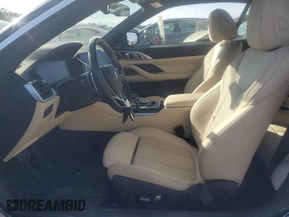 2023 BMW 4 Series 430i xDrive z VIN WBA43AT02PCM93518, wystawiony jako Copart lot #73193044 z przebiegiem 15 520 mil mil oraz Szkoda całkowita • Salvage title. Historia ofert i sprzedaży dostępna na DreamBid. Obrazek 7.