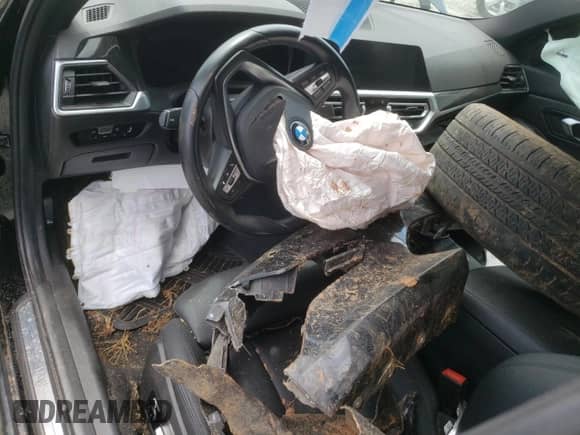 2020 BMW 3 Series 330i xDrive with VIN 3MW5R7J02L8B21414, listed as a Copart auction lot 55982935 with 109,072 mi miles and Salvage title. Bid and sale history available at DreamBid. Image 8.