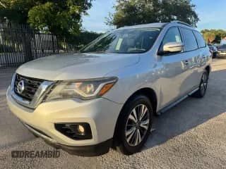 2017 Nissan Pathfinder SV with VIN 5N1DR2MN2HC672804, listed as a Copart auction lot 69155945 with Not provided miles and Clean title. Bid and sale history available at DreamBid. Image 1.