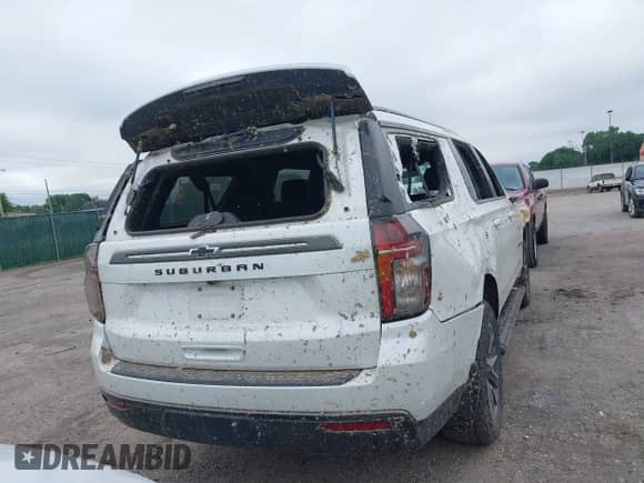 2022 Chevrolet Suburban Z71 с VIN 1GNSKDKD1NR121432, выставлен на аукционе IAAI как лот 42464685 с пробегом 55 335 миль миль и . История ставок и продаж доступна на DreamBid. Изображение 16.