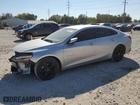 2020 Chevrolet Malibu LS with VIN 1G1ZB5STXLF065373, listed as a Copart auction lot 82064275 with 141,055 mi miles and Salvage title. Bid and sale history available at DreamBid. Image 1.