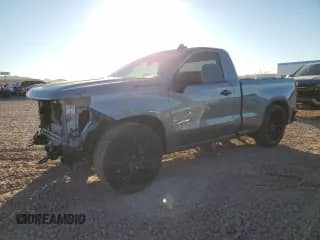 2024 Chevrolet Silverado 1500 Work Truck with VIN 3GCNAAEK8RG283386, listed as a Copart auction lot 88371285 with 3,530 mi miles and Salvage title. Bid and sale history available at DreamBid. Image 1.
