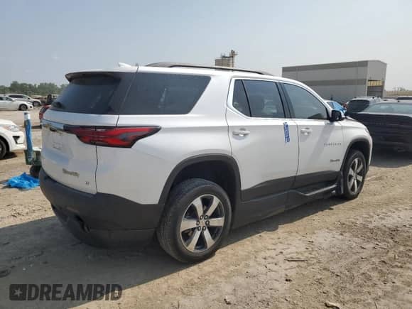 2023 Chevrolet Traverse LT с VIN 1GNERHKW4PJ187380, выставлен на аукционе Copart как лот 59142235 с пробегом 38 139 миль миль и Списание • Salvage title. История ставок и продаж доступна на DreamBid. Изображение 3.