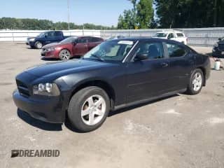 2008 Dodge Charger with VIN 2B3KA43R48H170667, listed as a Copart auction lot 70443415 with 218,031 mi miles and Salvage title. Bid and sale history available at DreamBid. Image 1.