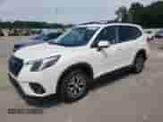 2022 Subaru Forester Premium с VIN JF2SKAEC2NH432742, выставлен на аукционе Copart как лот 70861765 с пробегом 18 959 миль миль и Списание • Salvage title. История ставок и продаж доступна на DreamBid. Изображение 1.