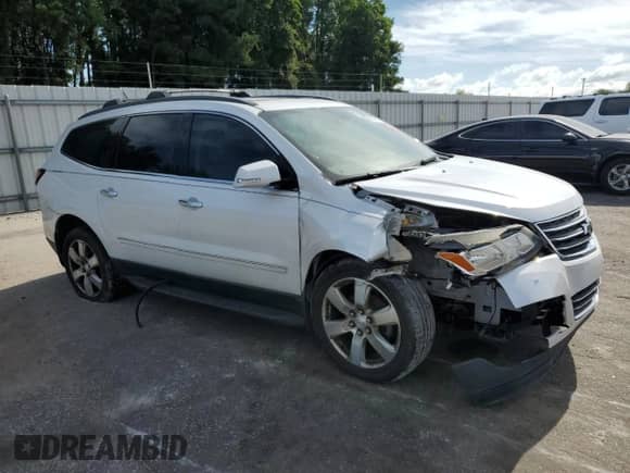 2017 Chevrolet Traverse Premier с VIN 1GNKRJKDXHJ266059, выставлен на аукционе Copart как лот 69396275 с пробегом 121 855 миль миль и Списание • Salvage title. История ставок и продаж доступна на DreamBid. Изображение 4.
