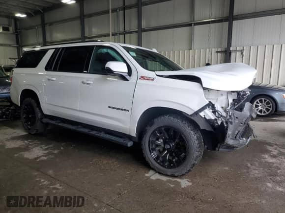 2021 Chevrolet Suburban Z71 с VIN 1GNSKDKD2MR143342, выставлен на аукционе Copart как лот 64994515 с пробегом 101 710 миль миль и Списание • Salvage title. История ставок и продаж доступна на DreamBid. Изображение 4.