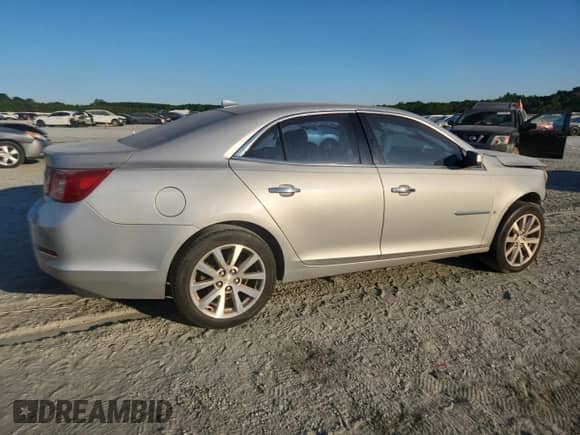 2014 Chevrolet Malibu LTZ with VIN 1G11H5SL7EF298111, listed as a Copart auction lot 70945085 with Not provided miles and Salvage title. Bid and sale history available at DreamBid. Image 3.