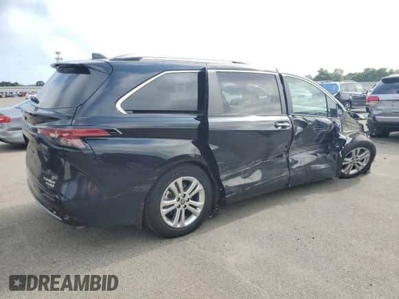 2023 Toyota Sienna Platinum с VIN 5TDESKFC0PS088536, выставлен на аукционе Copart как лот 64308515 с пробегом Не указан миль и Списание • Salvage title. История ставок и продаж доступна на DreamBid. Изображение 3.