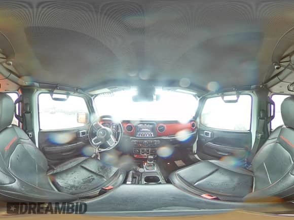 2021 Jeep Wrangler Unlimited Rubicon with VIN 1C4HJXFG0MW521638, listed as a Copart auction lot 48973725 with 41,695 mi miles and Salvage title. Bid and sale history available at DreamBid. Image 14.