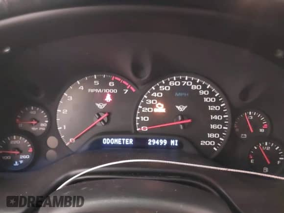 1999 Chevrolet Corvette with VIN 1G1YY32G2X5126065, listed as a IAAI auction lot 42899174 with 29,499 mi miles and . Bid and sale history available at DreamBid. Image 7.