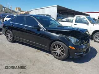 2014 Mercedes-Benz C 250 Sport with VIN WDDGF4HB3EG241520, listed as a IAAI auction lot 43016977 with 89,674 mi miles and . Bid and sale history available at DreamBid. Image 1.