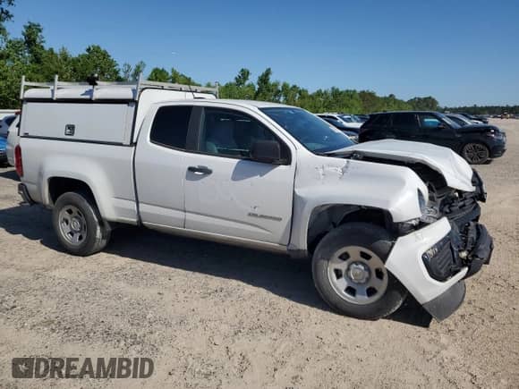 2022 Chevrolet Colorado 4WD Work Truck with VIN 1GCHTBEA7N1257083, listed as a Copart auction lot 51454635 with 29,385 mi miles and Salvage title. Bid and sale history available at DreamBid. Image 4.