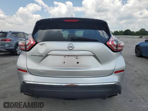 2017 Nissan Murano SL with VIN 5N1AZ2MGXHN191398, listed as a Copart auction lot 66371345 with 131,740 mi miles and Salvage title. Bid and sale history available at DreamBid. Image 6.