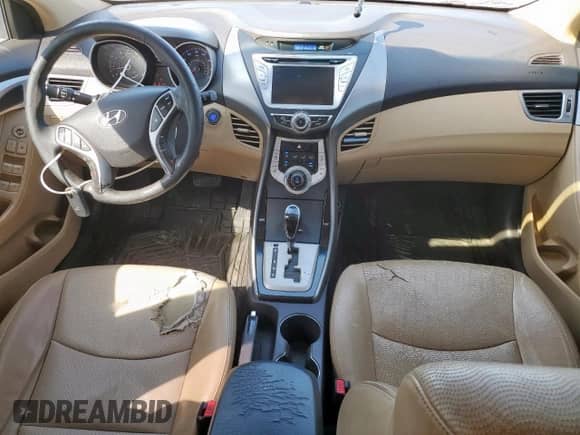 2011 Hyundai Elantra GLS z VIN KMHDH4AE6BU096543, wystawiony jako Copart lot #67206795 z przebiegiem 182 573 mil mil oraz Szkoda całkowita • Salvage title. Historia ofert i sprzedaży dostępna na DreamBid. Obrazek 8.