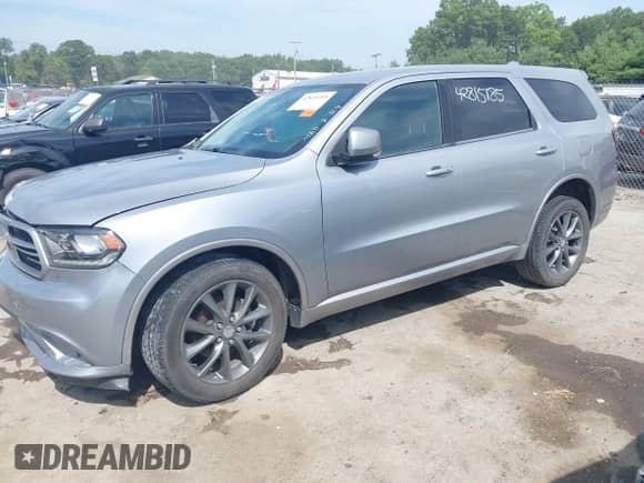 2017 Dodge Durango GT with VIN 1C4RDJDG8HC814299, listed as a IAAI auction lot 42815185 with 107,175 mi miles and . Bid and sale history available at DreamBid. Image 18.