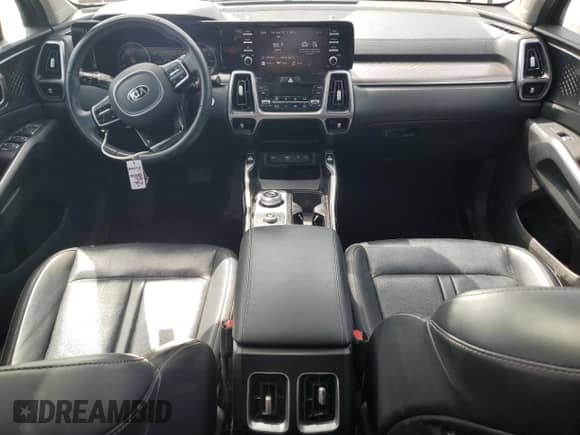 2021 Kia Sorento EX with VIN KNDRH4LG3M5045460, listed as a Copart auction lot 69608965 with 69,498 mi miles and Salvage title. Bid and sale history available at DreamBid. Image 8.