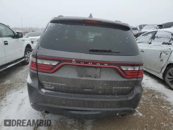 2014 Dodge Durango Citadel z VIN 1C4SDJET8EC591724, wystawiony jako Copart lot #88804615 z przebiegiem 111 700 mil mil oraz Szkoda całkowita • Salvage title. Historia ofert i sprzedaży dostępna na DreamBid. Obrazek 6.