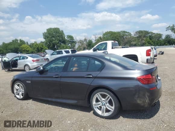 2014 BMW 5 Series 550i xDrive с VIN WBAKP9C50ED692905, выставлен на аукционе Copart как лот 67402615 с пробегом 95 354 миль миль и Списание • Salvage title. История ставок и продаж доступна на DreamBid. Изображение 2.