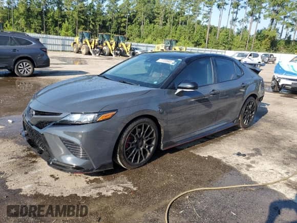 2023 Toyota Camry TRD with VIN 4T1KZ1AK8PU083759, listed as a Copart auction lot 71155985 with Not provided miles and Salvage title. Bid and sale history available at DreamBid. Image 1.