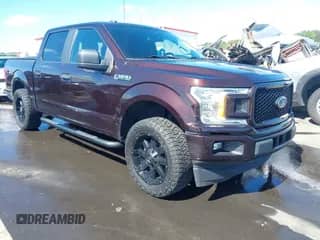 2019 Ford F-150 XL with VIN 1FTEW1CP4KKC27895, listed as a IAAI auction lot 43342180 with 97,144 mi miles and . Bid and sale history available at DreamBid. Image 1.