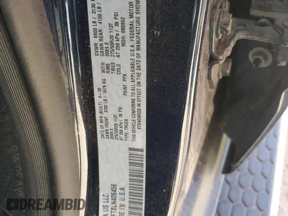 2020 Ram 1500 Big Horn с VIN 1C6RREFT8LN406456, выставлен на аукционе Copart как лот 48771995 с пробегом 59 879 миль миль и Списание • Salvage title. История ставок и продаж доступна на DreamBid. Изображение 13.