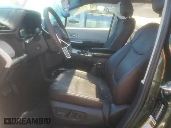 2024 Toyota Sienna Platinum с VIN 5TDERKEC2RS190050, выставлен на аукционе Copart как лот 42195075 с пробегом 42 747 миль миль и Списание • Salvage title. История ставок и продаж доступна на DreamBid. Изображение 7.