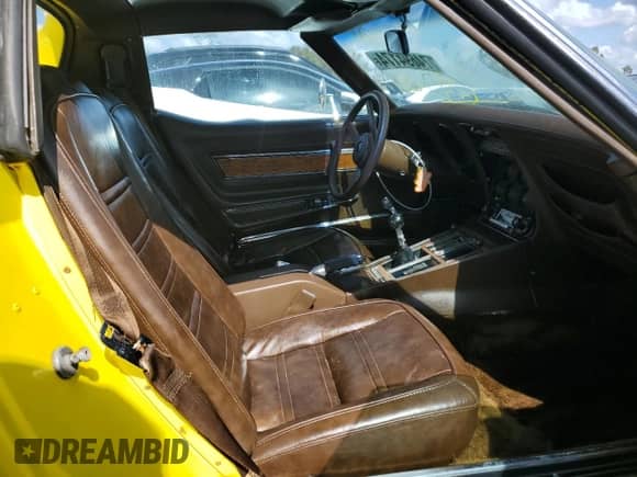 1976 Chevrolet Corvette с VIN 1Z37L6S435024, выставлен на аукционе Copart как лот 74694174 с пробегом 76 512 миль миль и На запчасти • Non repairable. История ставок и продаж доступна на DreamBid. Изображение 10.