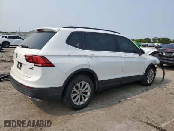 2018 Volkswagen Tiguan S с VIN 3VV0B7AX7JM015349, выставлен на аукционе Copart как лот 70761085 с пробегом 154 926 миль миль и На запчасти • Non repairable. История ставок и продаж доступна на DreamBid. Изображение 3.