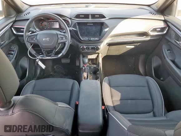 2023 Chevrolet TrailBlazer RS with VIN KL79MUSLXPB187561, listed as a Copart auction lot 80487535 with 12,942 mi miles and Salvage title. Bid and sale history available at DreamBid. Image 8.