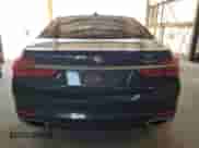 2016 BMW 7 Series 750i with VIN WBA7F0C52GGM20491, listed as a Copart auction lot 59638775 with 72,777 mi miles and Salvage title. Bid and sale history available at DreamBid. Image 6.