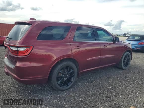 2018 Dodge Durango GT with VIN 1C4RDHDG5JC403229, listed as a Copart auction lot 71232515 with 128,343 mi miles and Salvage title. Bid and sale history available at DreamBid. Image 3.