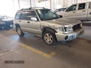 2002 Subaru Forester S with VIN JF1SF65612H740836, listed as a IAAI auction lot 42722300 with 186,390 mi miles and . Bid and sale history available at DreamBid. Image 1.
