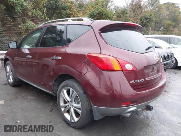 2009 Nissan Murano S z VIN JN8AZ18W39W161434, wystawiony jako IAAI lot #43535438 z przebiegiem 210 189 mil mil oraz . Historia ofert i sprzedaży dostępna na DreamBid. Obrazek 3.