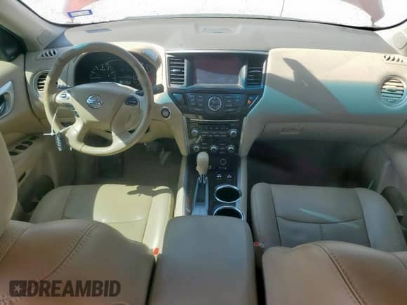 2015 Nissan Pathfinder Platinum z VIN 5N1AR2MN7FC698296, wystawiony jako Copart lot #81789405 z przebiegiem 147 361 mil mil oraz Szkoda całkowita • Salvage title. Historia ofert i sprzedaży dostępna na DreamBid. Obrazek 8.