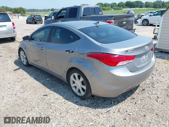 2011 Hyundai Elantra GLS z VIN KMHDH4AE8BU131373, wystawiony jako IAAI lot #43000048 z przebiegiem 131 261 mil mil oraz . Historia ofert i sprzedaży dostępna na DreamBid. Obrazek 3.