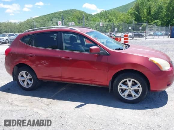 2008 Nissan Rogue S with VIN JN8AS58T68W017909, listed as a IAAI auction lot 42343302 with 153,016 mi miles and . Bid and sale history available at DreamBid. Image 13.