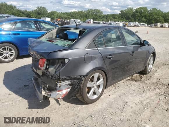 2013 Chevrolet Cruze 2LT с VIN 1G1PE5SB1D7133366, выставлен на аукционе Copart как лот 57974495 с пробегом 134 441 миль миль и На запчасти • Non repairable. История ставок и продаж доступна на DreamBid. Изображение 3.