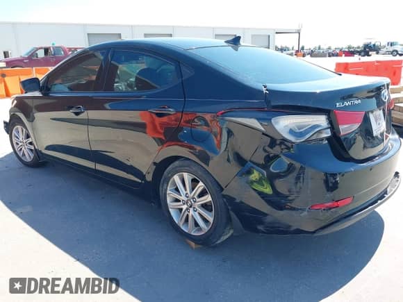 2015 Hyundai Elantra SE with VIN 5NPDH4AE4FH599217, listed as a IAAI auction lot 43132449 with 163,098 mi miles and . Bid and sale history available at DreamBid. Image 3.