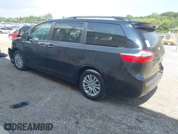 2016 Toyota Sienna XLE with VIN 5TDYK3DC4GS691172, listed as a IAAI auction lot 42705214 with 151,985 mi miles and . Bid and sale history available at DreamBid. Image 3.