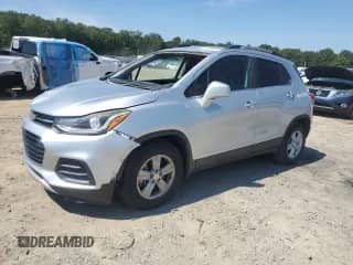 2017 Chevrolet Trax LT с VIN KL7CJLSB9HB190713, выставлен на аукционе Copart как лот 71185615 с пробегом 77 915 миль миль и Списание • Salvage title. История ставок и продаж доступна на DreamBid. Изображение 1.