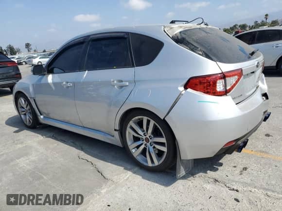 2009 Subaru WRX STI with VIN JF1GR89609L821448, listed as a Copart auction lot 80511165 with 181,259 mi miles and Salvage title. Bid and sale history available at DreamBid. Image 2.