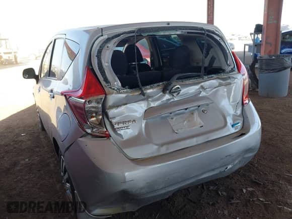 2014 Nissan Note S with VIN 3N1CE2CP0EL385172, listed as a IAAI auction lot 42315761 with 92,699 mi miles and . Bid and sale history available at DreamBid. Image 3.