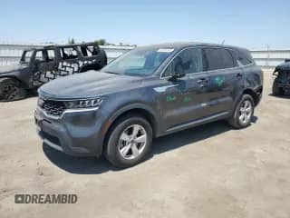 2021 Kia Sorento LX with VIN 5XYRGDLC9MG032798, listed as a Copart auction lot 64850745 with 86,166 mi miles and Salvage title. Bid and sale history available at DreamBid. Image 1.