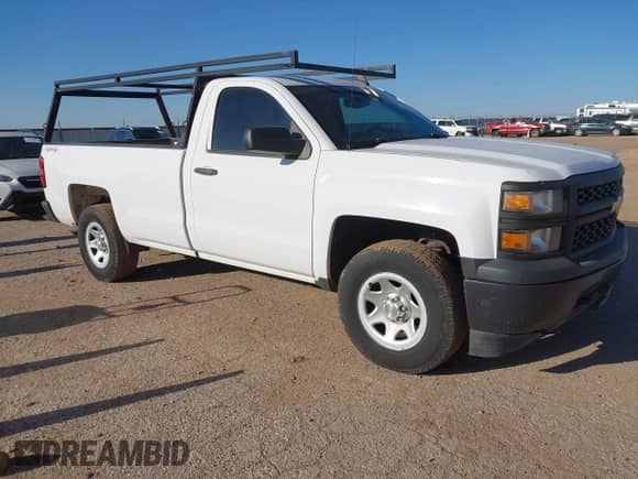2015 Chevrolet Silverado 1500 Work Truck with VIN 1GCNKPEC1FZ323344, listed as a IAAI auction lot 43307721 with 175,414 mi miles and . Bid and sale history available at DreamBid. Image 1.